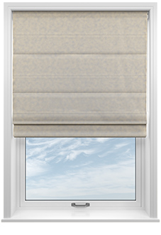Bravo, Linen - Twist&Fit Roman Blind